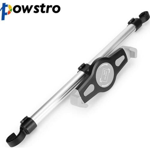 Powstro Car Tablet Holder Adjustable 360 Degree Rotation 7-10.5 Inch Tablets Aluminum Universal Car Seat Mount Bracket Stand