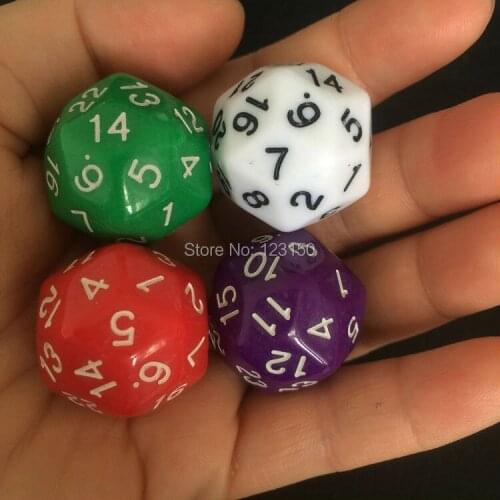 DC-040 Plastic Dice, Thirty Numbers 1-30 , Digital Dice, 3pcs/lot, Free Shipping