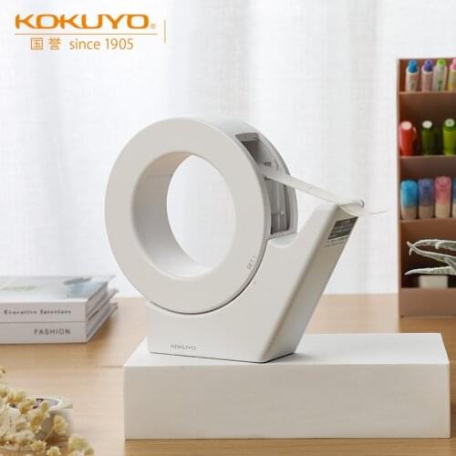 KOKUYO GLOO Tape Dispenser Simple Large Stationery Adhesive Tape Cutter Sealing Tape Table Base Dispenser Office Supplies