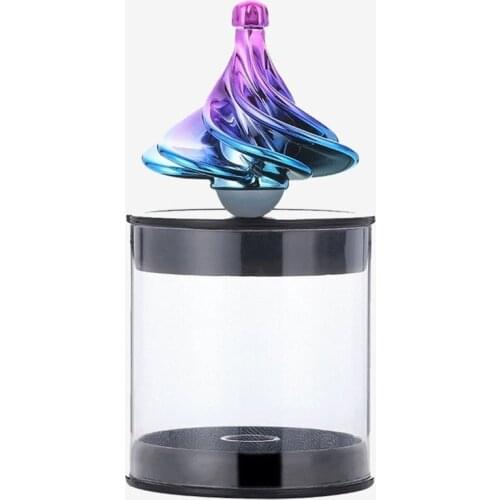 Gyroscope Air Aerodynamic Wind Gyroscope Blown Spin Silent Stress Relief Office Party Game Set Toys Win Spin Wind Fidget Spinner