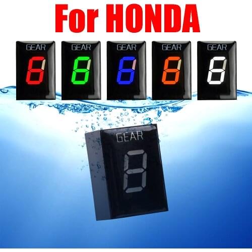 Motorcycle Gear Indicator For HONDA XL1000V XL 1000V VFR750 VFR800 VTX1300 VT125C VT750S VTR1000 NRX1800 Gear Display Meter
