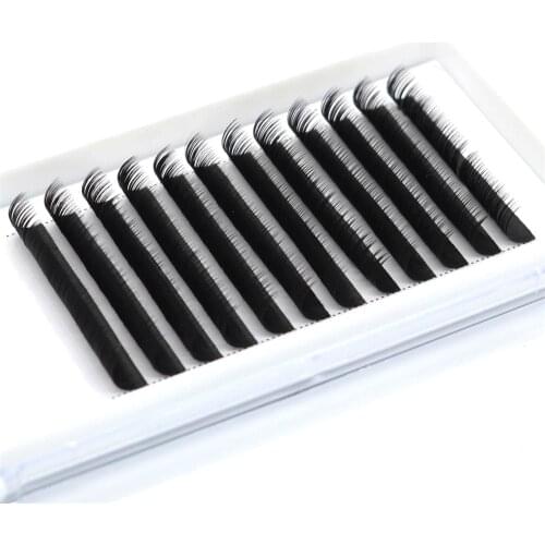 C D CC DD curl Classical Individual Eyelash Extension Mink Lashes Extension Tray Russian Volume Matte Eyelashes