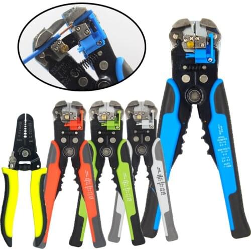 Stripping Multifunctional Pliers Used For Cable Cutting Crimping Terminal 0.2-6.0mm High-precision Automatic Brand Hand Tool SET