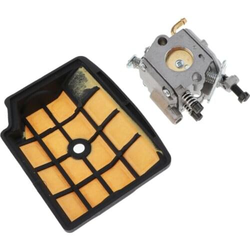 QHALEN Carburetor Carb Air Filter Set Replacement Mower For MS200T 020T Chainsaw