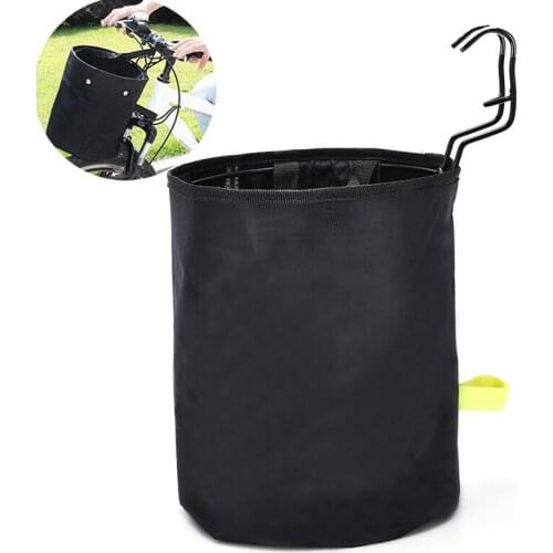 NEW Bicycle Front Basket Carrier Bike Foldable Storage Bag Basket Front Carrier 35*70cm Wholesale