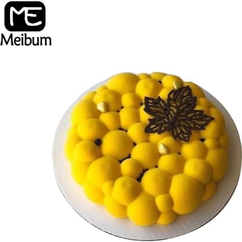 Silicone Cake Mold 2 Styles Cloud Shape Mousse Dessert Baking Mould New Bubble Molds Muffin Pan Pastry Decorating Accessories