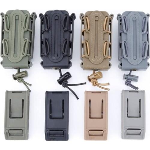 Tactical Molle System Magazine Pouches 9mm Waist Belt Magazine Pouch Military Shooting Outdoor Hunting CS Pistol Rifle Mag Pouch