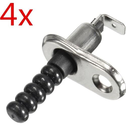 4Pcs/set Universal Adjustable Car Truck Bonnet Hood Door Alarm Pin Switch Security Car Switches Parts
