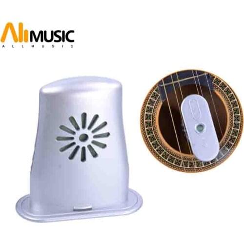 Acoustic Guitar Humidifier - Musicians Recommended Protects from Aging in the Driest Conditions Silver/Black
