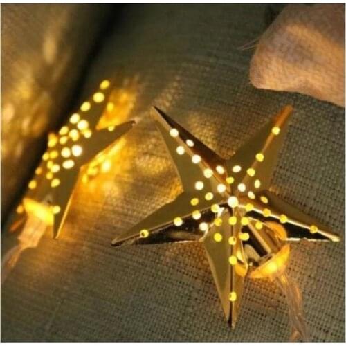 Christmas Yellow Star LED Day Light Night Lamp christmas decorations рождественские украшения