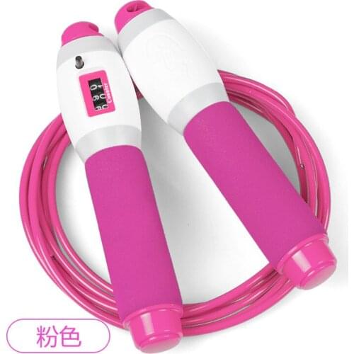 Women Use Counting Electronic Jump Rope Student Dedicated Physical Exam Length Adjustable