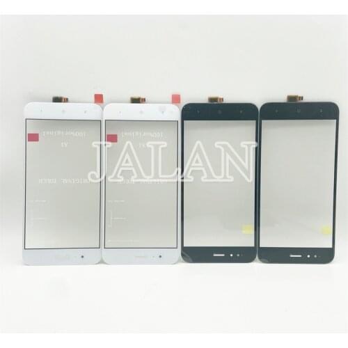 2PCS For Xiaomi Mi A1 Phone Touch Screen Glass Digitizer Panel Front Glass Touch Screen Touch Screen Sensor Adhesive