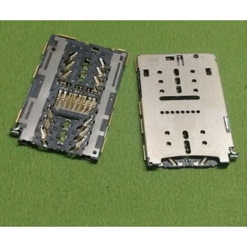 2PCS Sim Card Reader Tray Connector Socket For Huawei Enjoy 6 6S 7Plus 5C RT-AL00 AL00A NEM-TL00H/UL10/AL10 NCE-TL10 DIG-TL00