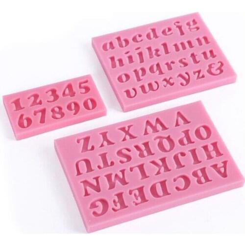 3Pcs Letter Number Pendant Message Resin Mold Epoxy Resin Jewelry Making Tools