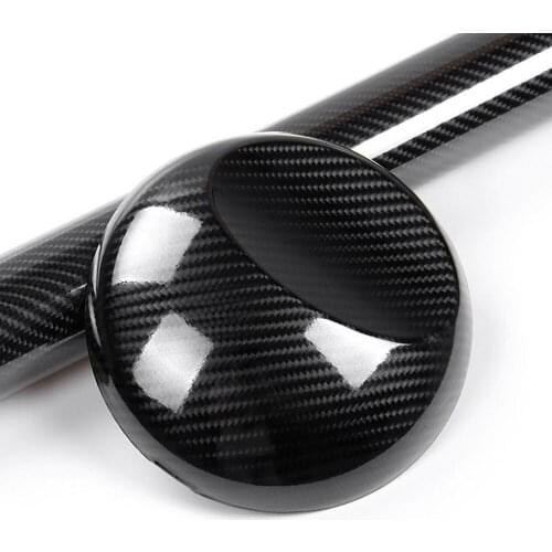 Car 6D Black Carbon Fiber Sticker Gloss Vinyl Film Wrap Car Styling Decal Sticker 300*3000mm