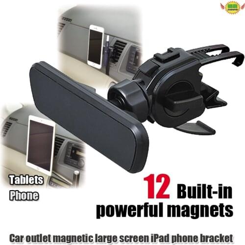 Car Vents moblie phone tablet bracket auto accessories ipad 2/3/4 Air pro mini 7-14 " universal Car styling Mount Handrest PC