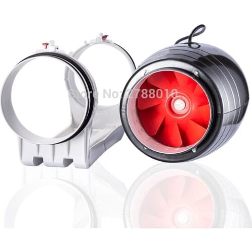 Mute Waterproof Pipeline Blower Commercial Air Exchange Fan Hotel Ventilation Device Ventilating Exhaust Extractor Fan HDD150P