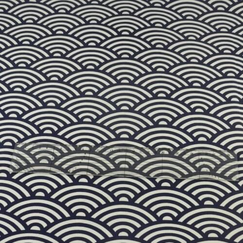 Black and White Sector Designs 100% Cotton Fabric Sewing Tecido Scrapbooking Bedding Twill Cloth Patchwork Tela Home Textile