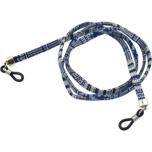 2Pcs AAA Quality Cotton Braided Eyegalsses Sunglasses Chain Retainer Holder