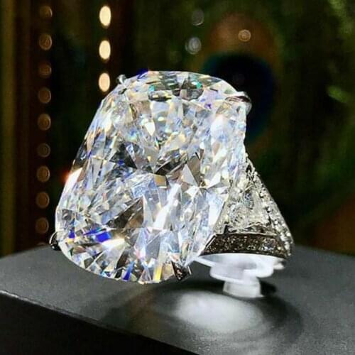 Huitan Luxury Women Wedding Rings with Brilliant Cubic Zirconia Fancy Bridal Marriage Ring Anniversary Love Gift Fashion Jewelry