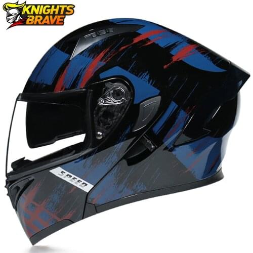 Motorcycle Helmet Men Motocross Helmet Double Lens Riding Racing Casco Moto Crash Helmet Motorcycle Casco Vintage Helmet DOT