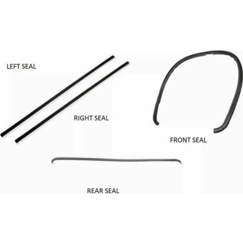 Sunroof Rubber Seal Gasket Set for Mercedes W108 W110 W111 114 115 116 123 126