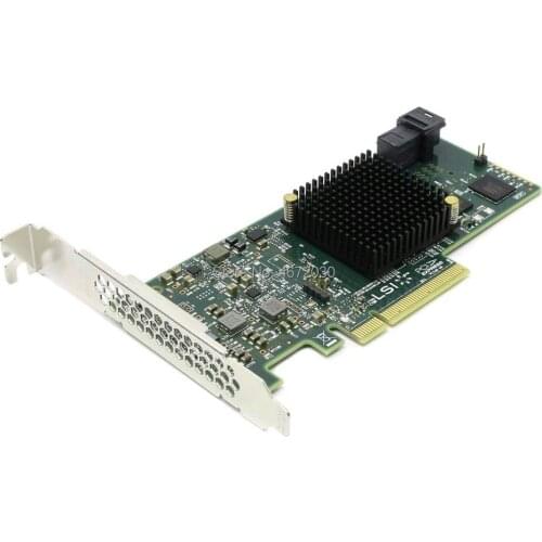 New Broadcom Avago LSI SAS 9300-4I LSI00346 LSISAS3008 8 port RAID SFF8643 NO cache HBA PCI-E3.0 x8 Controller Card