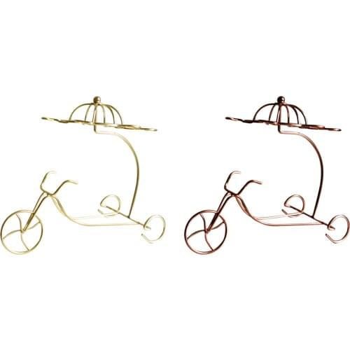 New Delicate Red Wine Bottle Glasses Holder Hanging Upside Down Cup Goblets Display Rack