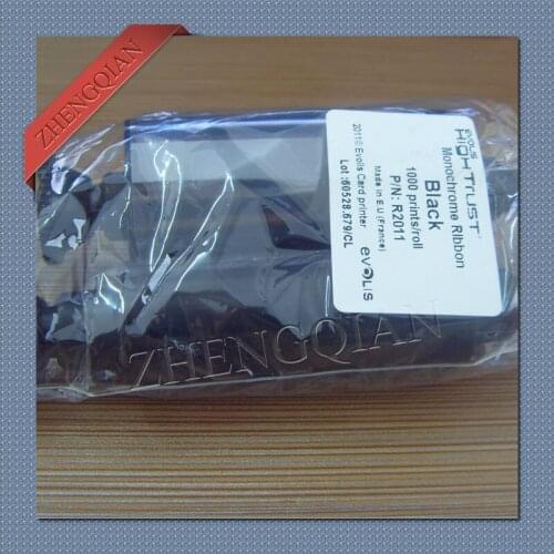 Original Evolis R2011 Black Ribbon for evolis printer