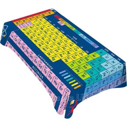 Rectangle Chemical Tablecloth Table Cover For Dining Bbq Picnic Coffee Table