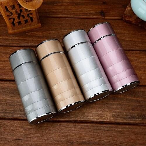 Silver cup 999 sterling silver snowflake foot silver liner insulation business silver cup portable portable water