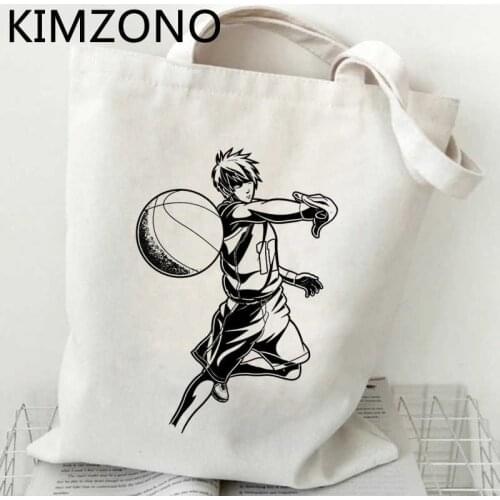 Kuroko No Basket shopping bag bolsa shopper cotton eco bolso handbag bag ecobag foldable boodschappentas cloth grab