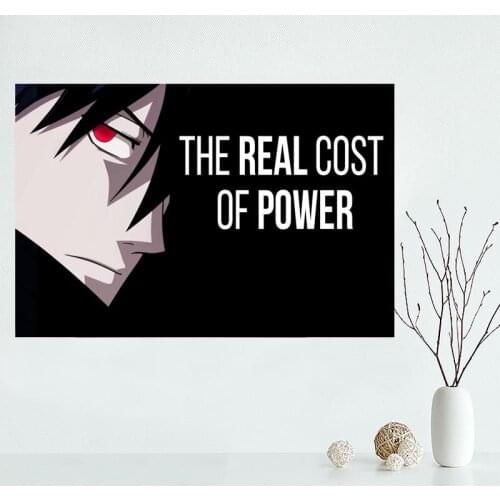 DARKER THAN BLACK Canvas Poster Bedroom Home Decoration Wall Poster Art Print Canvas Fabric Gift For Friend 50x75CM,60x90CM