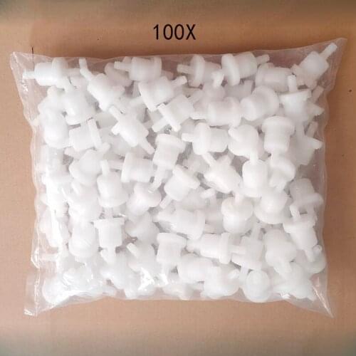 UNIVERSAL Plastic Inline Fuel Gas Filters Gas Fuel Filter 50cc 70 90 110 150 250 Chinese SCOOTER Go Kart ATV