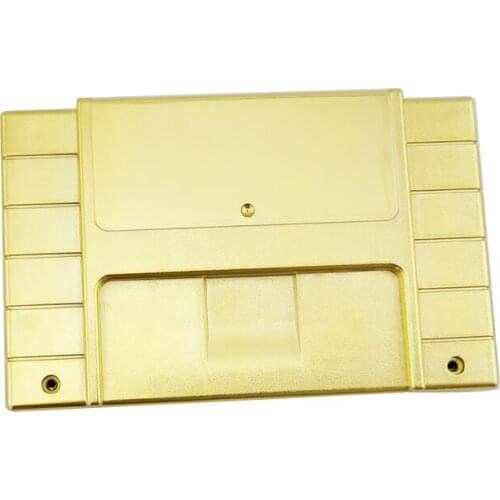 16 bit Game Cartridge Gold-plated Replacement Plastic card Shell for S-N-E-S game Console US /JP /EU Version