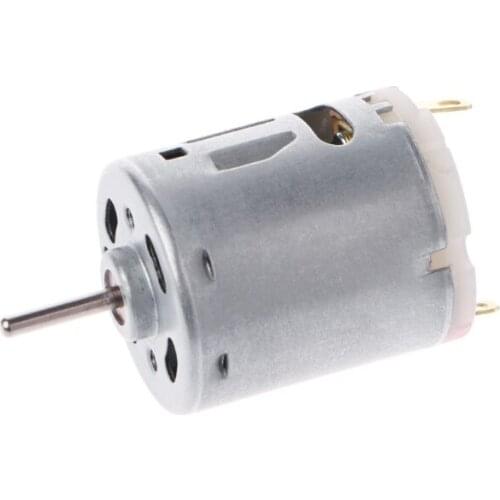 2019 New 1pc DC 3-36V 4500-25500RPM Brush Motor Strong Magnetic High Speed Robot Motor Electrical Equipment