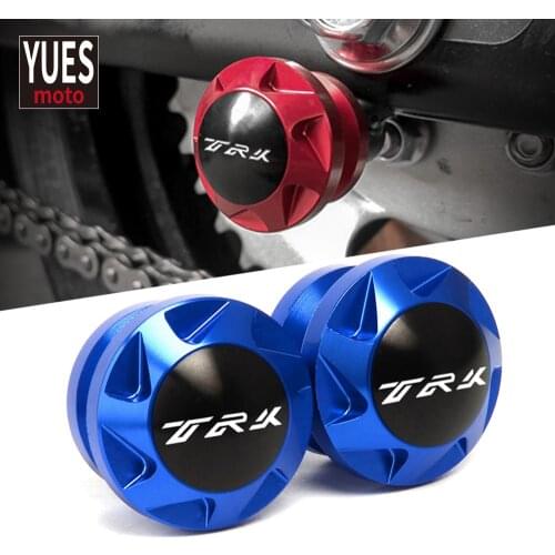 Moto Accessories CNC M6 Stand Screws Swingarm Sliders Spools For Benelli TRK 502X 502 251 TRK502 TRK502X TRK251