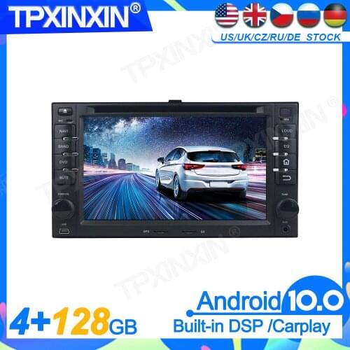 Android10.0 PX6 4GB+128GB For KIA Cerato DSP Head Unit Multimedia Player Auto Radio Tape Recorder Headunit GPS Navigation