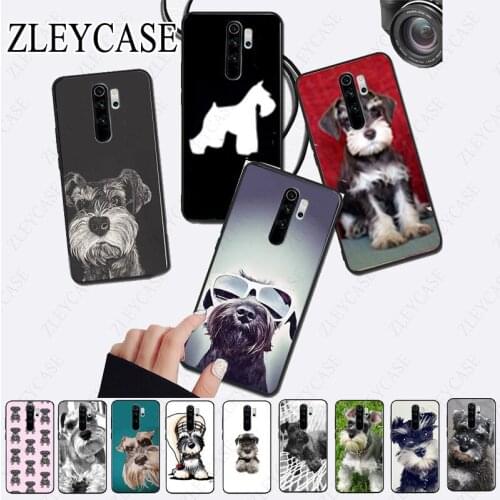 Schnauzer puppy dog Phone Case Cover for redmi note8pro note7 note5 note6pro 7A 8A 8 note9s Note 8t note9pro Mobile Cases