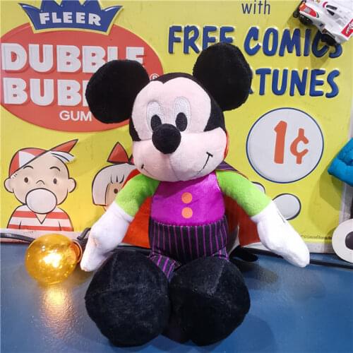 Disney Mickey retro style Plush Toy Stuffed Dolls 30cm High Quality Birthday Gifts For Children Limited Edition Collection Toys