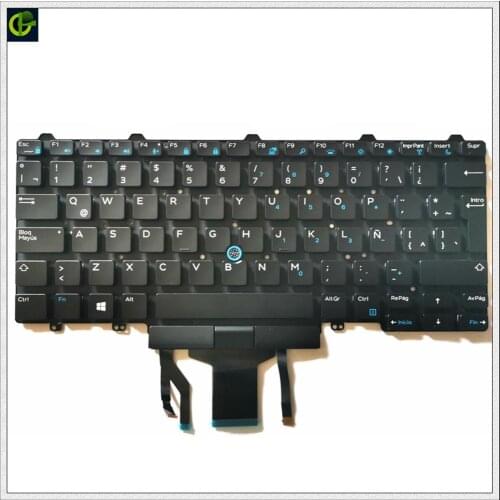 New Spanish Backlit Keyboard for Dell Latitude 14 5000 3340 e3340 E5450 E7450 5450 7450 3350 laptop LATIN LA SP