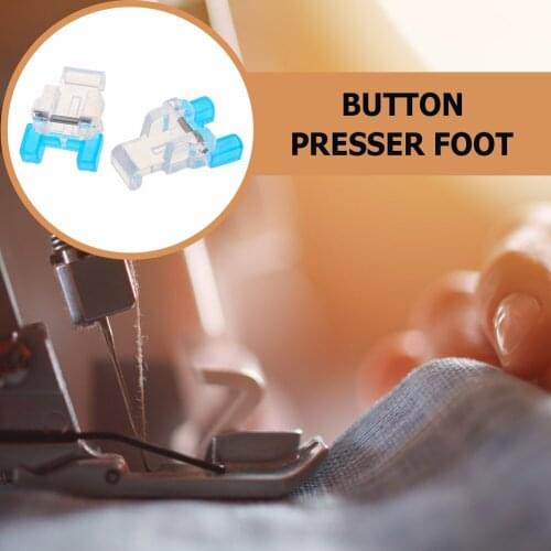 Button Presser Foot Sewing Accessories Nail Buckle Presser Foot Home Multi-function Electric Sewing Machine Button Sewing Tools
