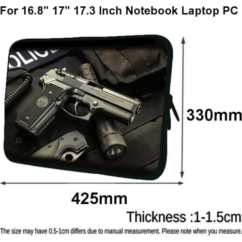 Computer Notebook Case Pouch 17.3/ 16.8 Inch For Lenovo Asus Acer Macboook Dell Black Friday Top Selling 17 Laptop Neoprene Bag