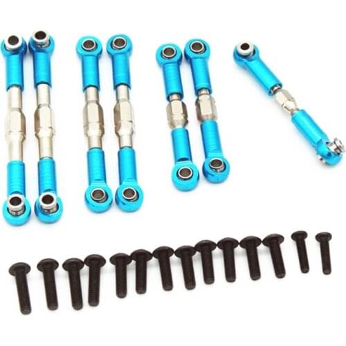 For BG1506 BG1507 BG1508 BG1513 BG1518 Metal Pull Rod Link Rod Tie Rod Upgrade Accessories 1/12 RC Car Parts