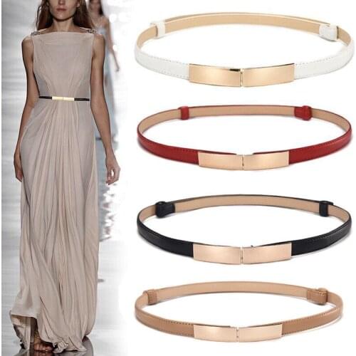 Fashion PU Leather Belts For Women Soft Dress Belts Wide Corset Strap Pasek Damski Female Burgundy Belt Girls hr