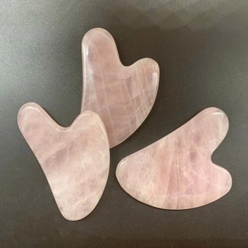 Natural Jade Stone Guasha Board SPA Therapy Massage Tool Body Care Antistress Relax Scraping Massager Wrinkle Remover Skin Care