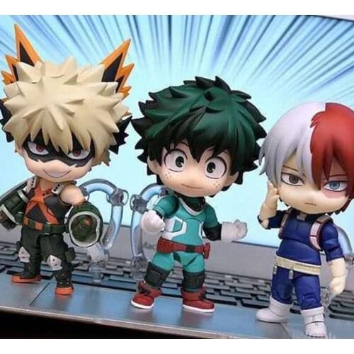 2021 New Japanese Anime Figure Diy Hand-made Model Q Version Of Clay My Hero Academia Midori Valley Iku Scorch Bakugo Katsuki