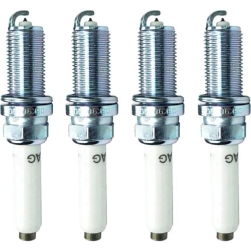 New 4 PCS Laser Platinum Spark Plug 06K905601B PLFER7A8EG For Audi A3 A4 A6 Allroad Q7 TT VW Golf Skoda Octavia Seat