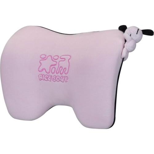 ICaroom Soft 3D Car Headrest Space Memory Cotton Neck Pillow For Ford For BMW For Car For Volkswagen Car Seat Head Neck Pillows