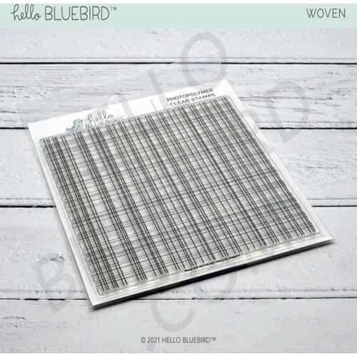 2021 Thread Grid Staggered Transparent Clear Silicone Stamps Seal for DIY Scrapbooking Photo Card Album Decorative Sheet Mould